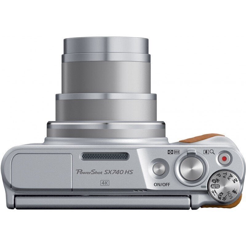 Canon Powershot SX740 HS, sudrabots цена и информация | Digitālās fotokameras | 220.lv