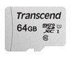 MEMORY MICRO SDXC 64GB W/ADAPT/UHS-I TS64GUSD300S-A TRANSCEND cena un informācija | Atmiņas kartes mobilajiem telefoniem | 220.lv