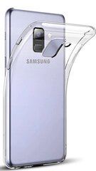 Aizmugurējais vāciņš Evelatus    Samsung    A6 2018 Silicone Case    Transparent cena un informācija | Telefonu vāciņi, maciņi | 220.lv