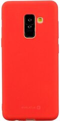 Aizmugurējais vāciņš Evelatus    Samsung    A6 Plus 2018 Silicone Case    Red cena un informācija | Telefonu vāciņi, maciņi | 220.lv