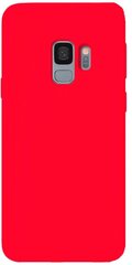 Aizmugurējais vāciņš Evelatus    Samsung    S9 Silicone Case    Red cena un informācija | Telefonu vāciņi, maciņi | 220.lv