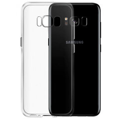 Aizmugurējais vāciņš Evelatus    Samsung    S8 Plus Silicone Case    Transparent цена и информация | Чехлы для телефонов | 220.lv