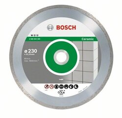 Bosch dimanta griešanas disks Standard for Ceramic, 125mm;22,23mm цена и информация | Механические инструменты | 220.lv