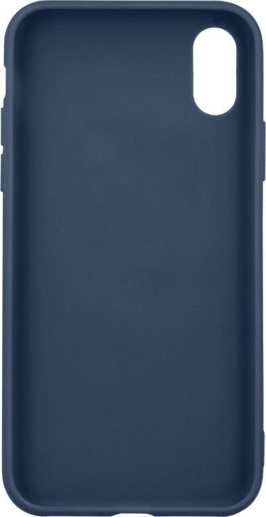 Aizmugurējais vāciņš ILike    Apple    iPhone XR Matt TPU case    Dark Blue цена и информация | Telefonu vāciņi, maciņi | 220.lv