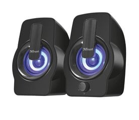 TRUST Gemi RGB P.M.P.O. 12 Watts 1xAudio-In Black 22948 цена и информация | Аудиоколонки | 220.lv