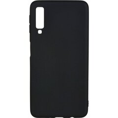 Aizmugurējais vāciņš Evelatus    Samsung    A7 2018 Silicone Case    Black cena un informācija | Telefonu vāciņi, maciņi | 220.lv