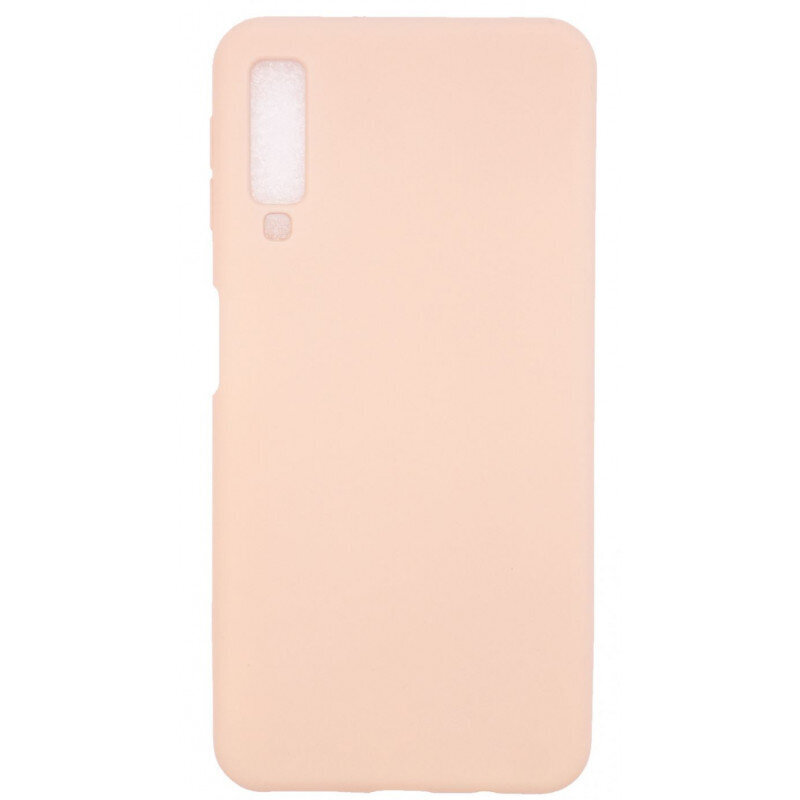Aizmugurējais vāciņš Evelatus    Samsung    A7 2018 Silicone Case    Pink Sand cena un informācija | Telefonu vāciņi, maciņi | 220.lv