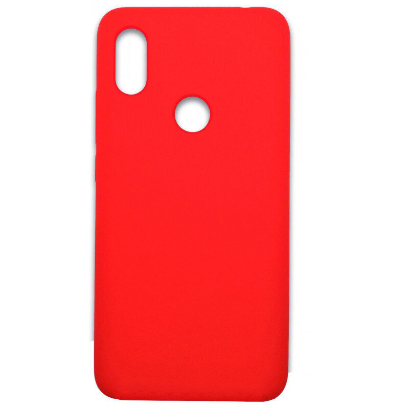 Aizmugurējais vāciņš Evelatus    Xiaomi    Redmi 6 Pro/Mi A2 lite Silicone Case    Red cena un informācija | Telefonu vāciņi, maciņi | 220.lv
