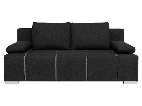 Dīvāns BRW Street IV, melns cena un informācija | Dīvāni | 220.lv
