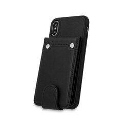 Aizmugurējais vāciņš ILike    Apple    iPhone X / iPhone XS Pocket case    Black cena un informācija | Telefonu vāciņi, maciņi | 220.lv