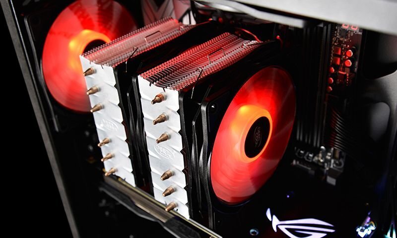 Deepcool Neptwin RGB Intel, AMD, CPU Air цена и информация | Datora ventilatori | 220.lv