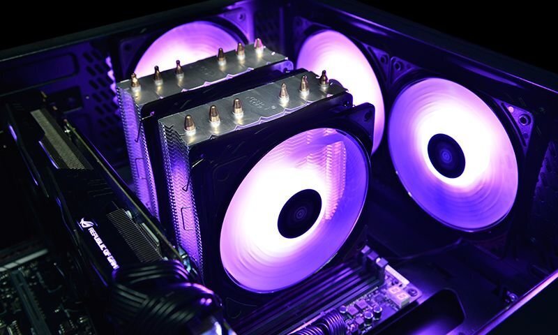 Deepcool Neptwin RGB Intel, AMD, CPU Air цена и информация | Datora ventilatori | 220.lv