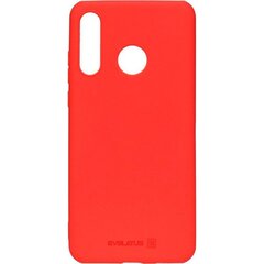 Aizmugurējais vāciņš Evelatus    Huawei    P30 lite Silicone case    Red cena un informācija | Telefonu vāciņi, maciņi | 220.lv