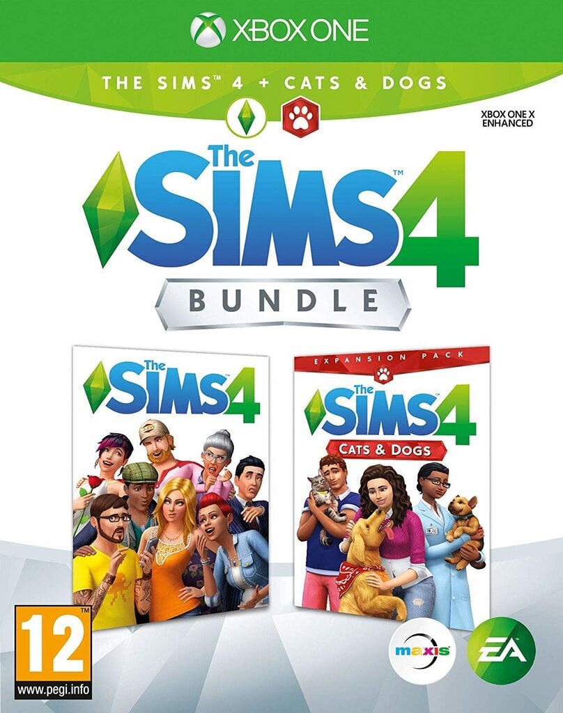 Xbox One Sims 4 Plus Cats and Dogs Bundle цена и информация | Datorspēles | 220.lv