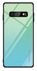 Aizmugurējais vāciņš Evelatus    Samsung    S9 Gradient Glass Case 6    Lagoon cena un informācija | Telefonu vāciņi, maciņi | 220.lv
