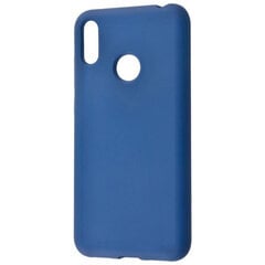 Aizmugurējais vāciņš Evelatus    Huawei    Y7 2019 Silicone case    Blue cena un informācija | Telefonu vāciņi, maciņi | 220.lv