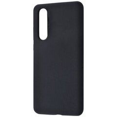 Aizmugurējais vāciņš Evelatus    Huawei    P30 Soft Case with bottom    Black cena un informācija | Telefonu vāciņi, maciņi | 220.lv