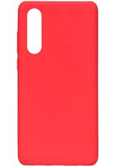 Aizmugurējais vāciņš Evelatus    Huawei    P30 Soft Case with bottom    Red cena un informācija | Telefonu vāciņi, maciņi | 220.lv