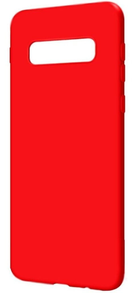 Aizmugurējais vāciņš Evelatus    Samsung    S10 Soft case with bottom    Red cena un informācija | Telefonu vāciņi, maciņi | 220.lv