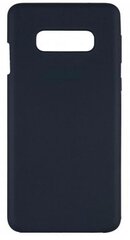 Aizmugurējais vāciņš Evelatus    Samsung    S10e Soft case with bottom    Midnight Blue cena un informācija | Telefonu vāciņi, maciņi | 220.lv