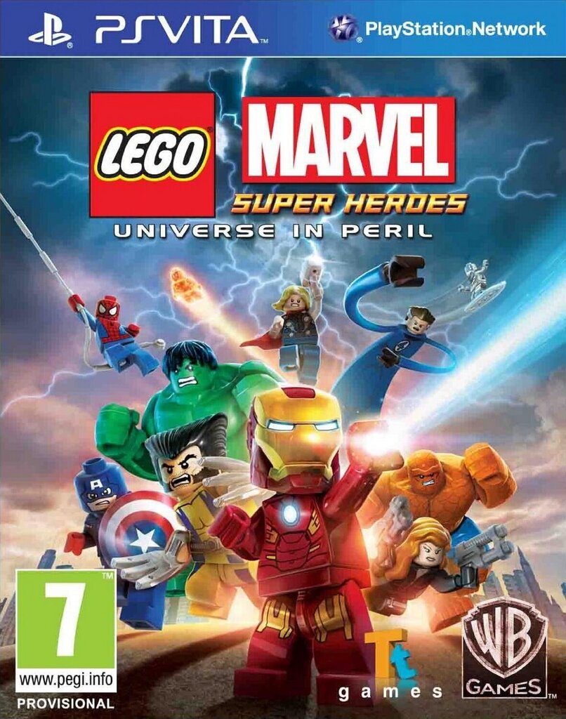 PSV LEGO Marvel Super Heroes: Universe in Peril cena un informācija | Datorspēles | 220.lv