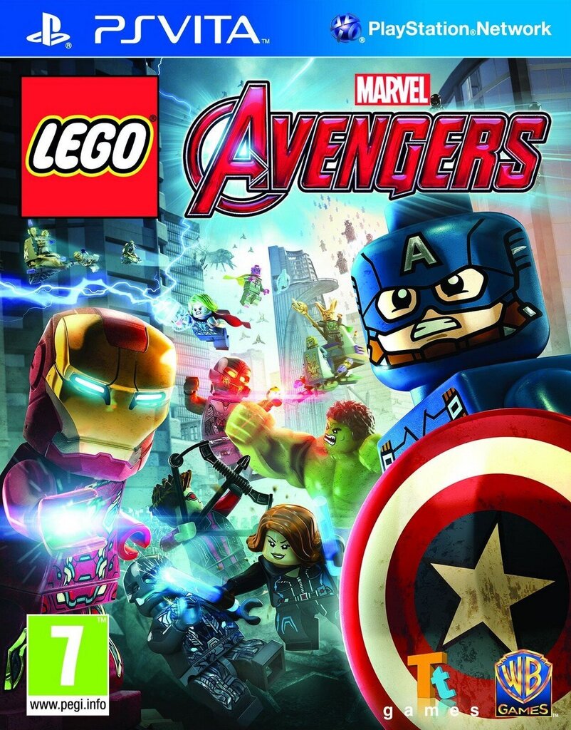 Компьютерная игра Lego Marvel Avengers , PSV цена | 220.lv