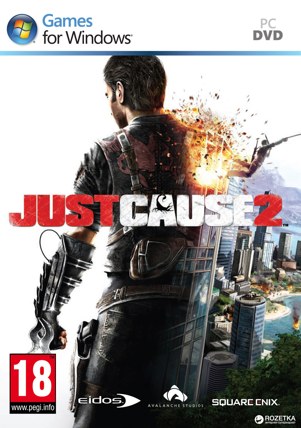 Компьютерная игра PC Just Cause 2 цена | 220.lv