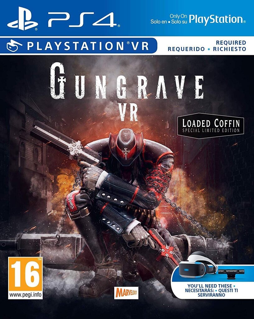 Компьютерная игра Gungrave VR Loaded Coffin Special Limited Edition, PS VR  цена | 220.lv