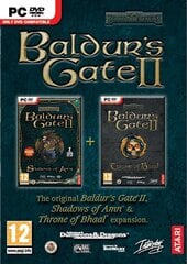 PC Baldur's Gate II with Shadows of Amn and Throne of Bhaal Expansions cena un informācija | Datorspēles | 220.lv