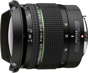 HD Pentax DA 10-17mm f/3.5-4.5 ED objektīvs цена и информация | Объективы | 220.lv