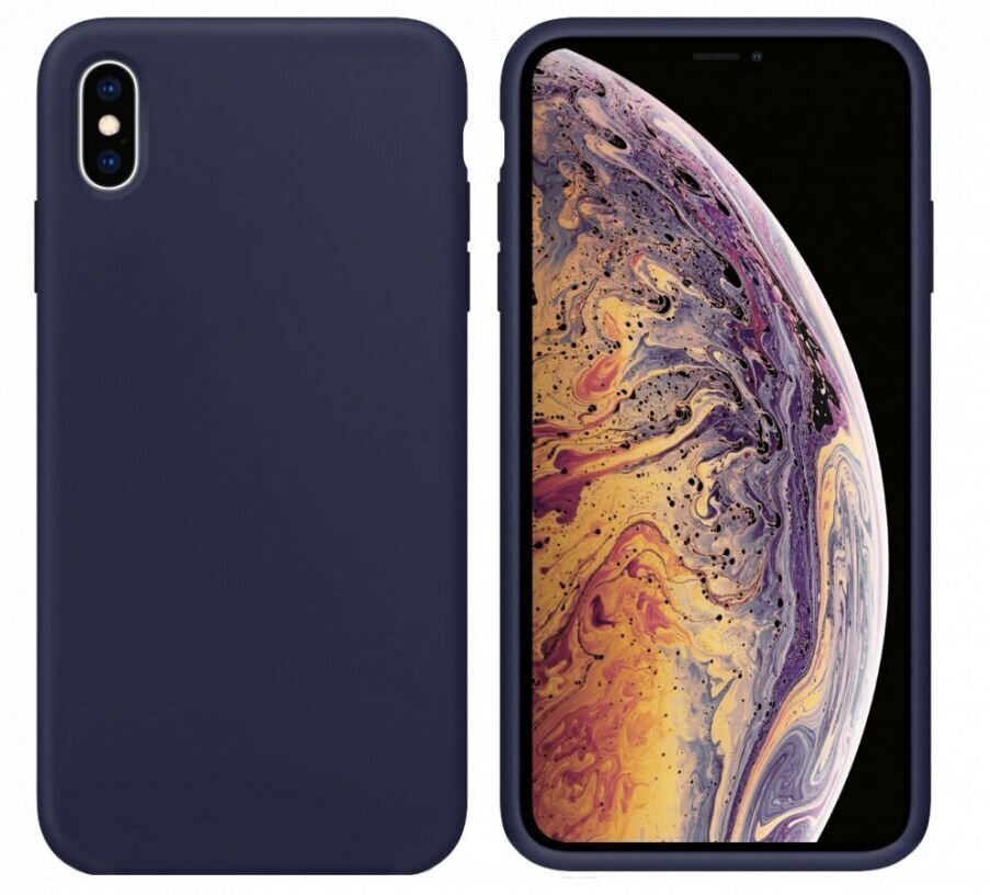 Aizmugurējais vāciņš Evelatus    Apple    iPhone 11 pro Max Soft Case with bottom    Midnight Blue цена и информация | Telefonu vāciņi, maciņi | 220.lv