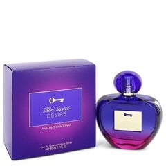 Antonio Banderas Her Secret Desire EDT sievietēm 80 ml cena un informācija | Antonio Banderas Smaržas, kosmētika | 220.lv