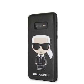 Aizmugurējais vāciņš Karl Lagerfeld    Samsung    Galaxy S10e Ikonik Full Body PC/TPU Case    Black cena un informācija | Telefonu vāciņi, maciņi | 220.lv