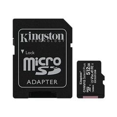Kingston Canvas Select Plus 512 GB, Micr цена и информация | Карты памяти для мобильных телефонов | 220.lv