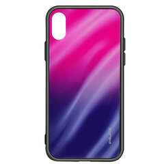 Maciņš aizmugurējais Evelatus    Samsung    A10 Water Ripple Gradient Color Anti-Explosion Tempered Glass Case    G cena un informācija | Telefonu vāciņi, maciņi | 220.lv