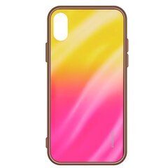 Evelatus Xiaomi Redmi Note 8 Water Ripple Gradient Color Anti-Explosion Tempered Glass Case Gradient Yellow-Pink цена и информация | Чехлы для телефонов | 220.lv