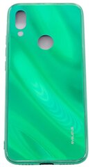 Evelatus Xiaomi Redmi 7 Water Ripple Full Color Electroplating Tempered Glass Case Green цена и информация | Чехлы для телефонов | 220.lv