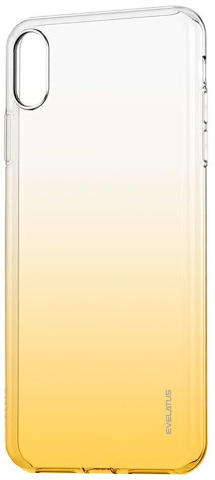 Aizmugurējais vāciņš Evelatus    Apple    iPhone X/XS Gradient TPU Case    Gold cena un informācija | Telefonu vāciņi, maciņi | 220.lv