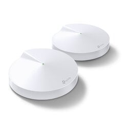 TP-LINK AC1300 Whole Home Mesh Wi-Fi System Deco M5 (2-pack) 802.11ac, 867+400 Mbit цена и информация | Маршрутизаторы (роутеры) | 220.lv