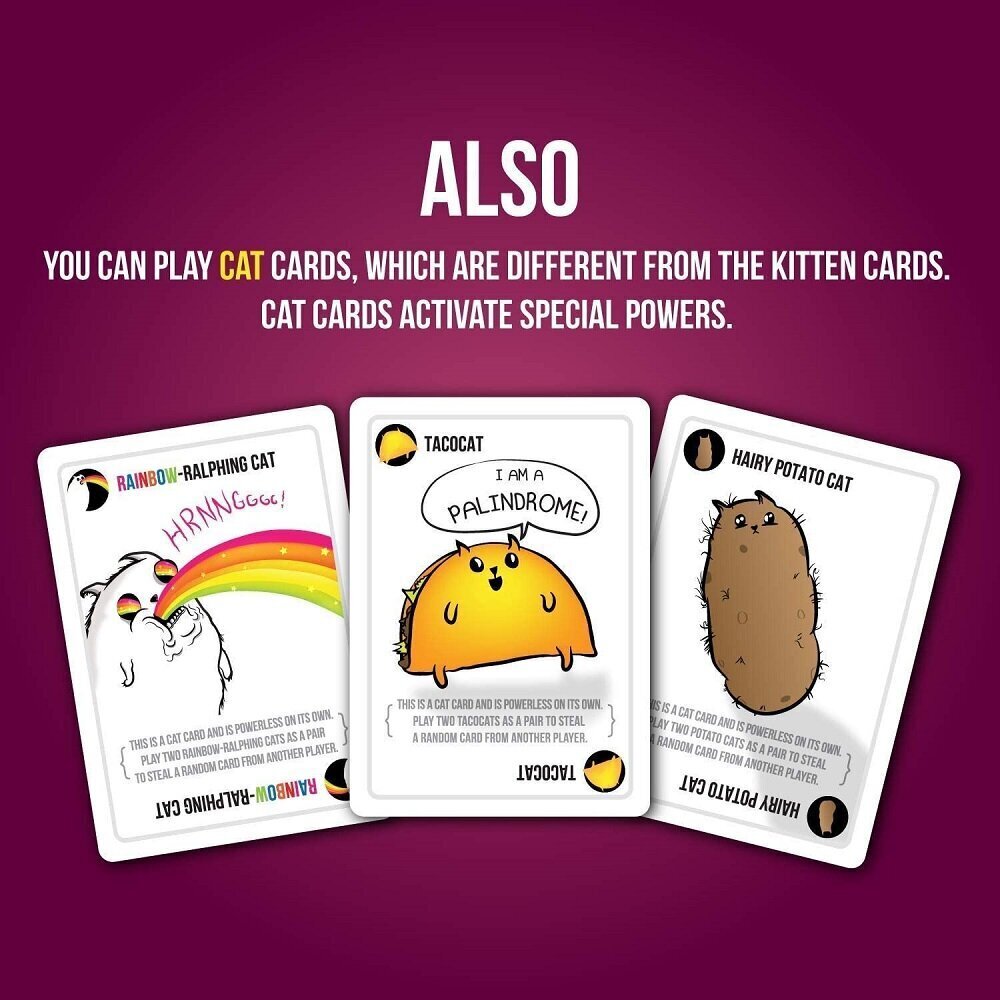 Galda spēle Exploding Kittens: Party Pack, ENG цена | 220.lv