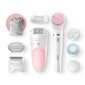 SE5895BS epilators Silk•épil® 5 SensoSmart Wet & Dry Beauty Set цена и информация | Epilatori | 220.lv