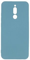 Aizmugurējais vāciņš Evelatus    Xiaomi    Redmi 8 Soft Touch Silicone Case with Strap    Blue цена и информация | Чехлы для телефонов | 220.lv