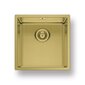 Izlietne Pyramis Astris 40 x 40 zelta krāsā цена и информация | Virtuves izlietnes | 220.lv