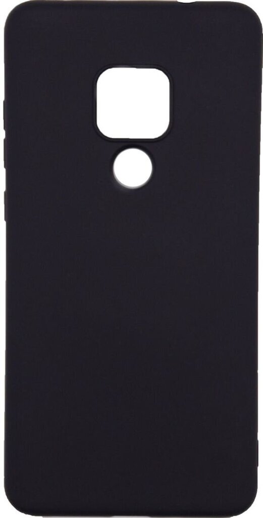 Aizmugurējais vāciņš Evelatus    Huawei    Mate 20 Soft Silicone    Black cena un informācija | Telefonu vāciņi, maciņi | 220.lv