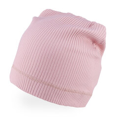 Тонкая шапка для девочки TuTu, пудровая цена и информация | Шапки, перчатки, шарфы для девочек | 220.lv