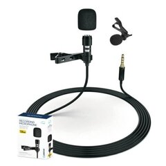 Platinet microphone Lavalier Clip (45462) cena un informācija | Mikrofoni | 220.lv