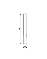 Chisel, 16 mm cena un informācija | Rokas instrumenti | 220.lv