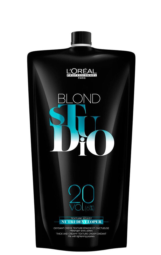 Oksidējoša emulsija L'Oreal Studio Blond 6% 20vol., 1 l cena un informācija | Matu krāsas | 220.lv