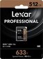 Lexar 512GB 633X Professional SDXC UHS-1 cena