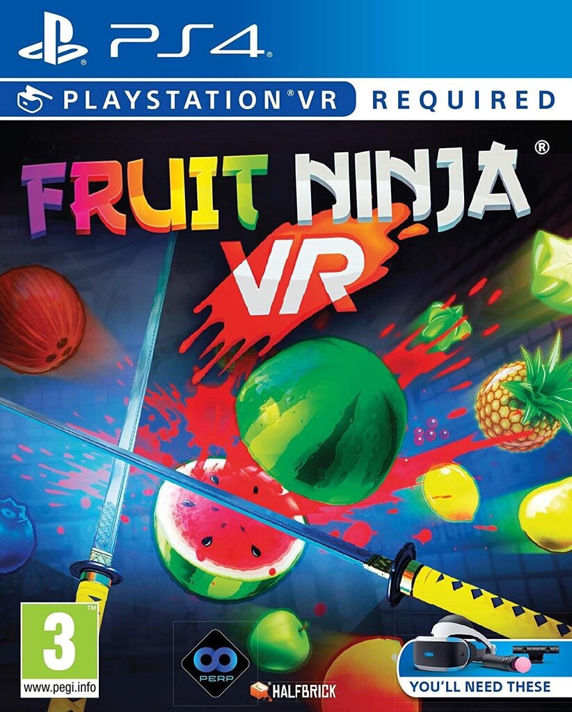 PS VR Fruit Ninja VR цена и информация | Datorspēles | 220.lv